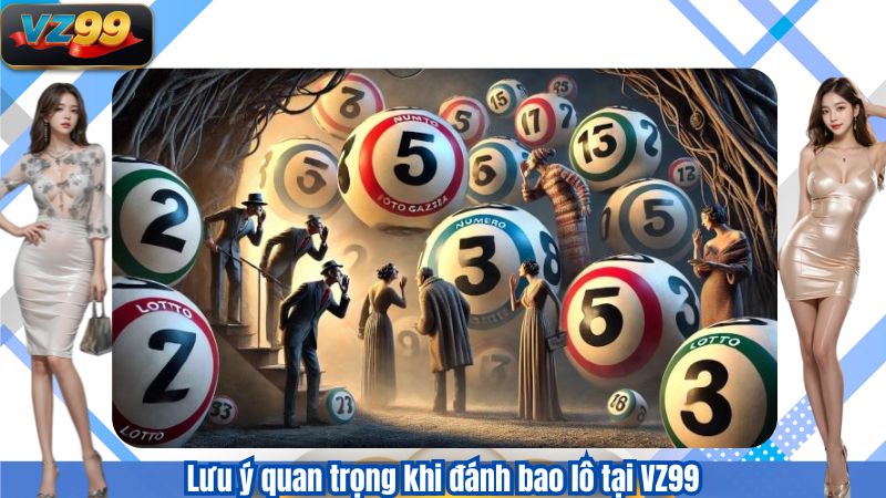 Chi Tiết Cách Đánh Bao Lô Tại VZ99 Cho Người Chơi Xổ Số Hiện Đại 4 Lưu ý quan trọng khi đánh bao lô tại VZ99